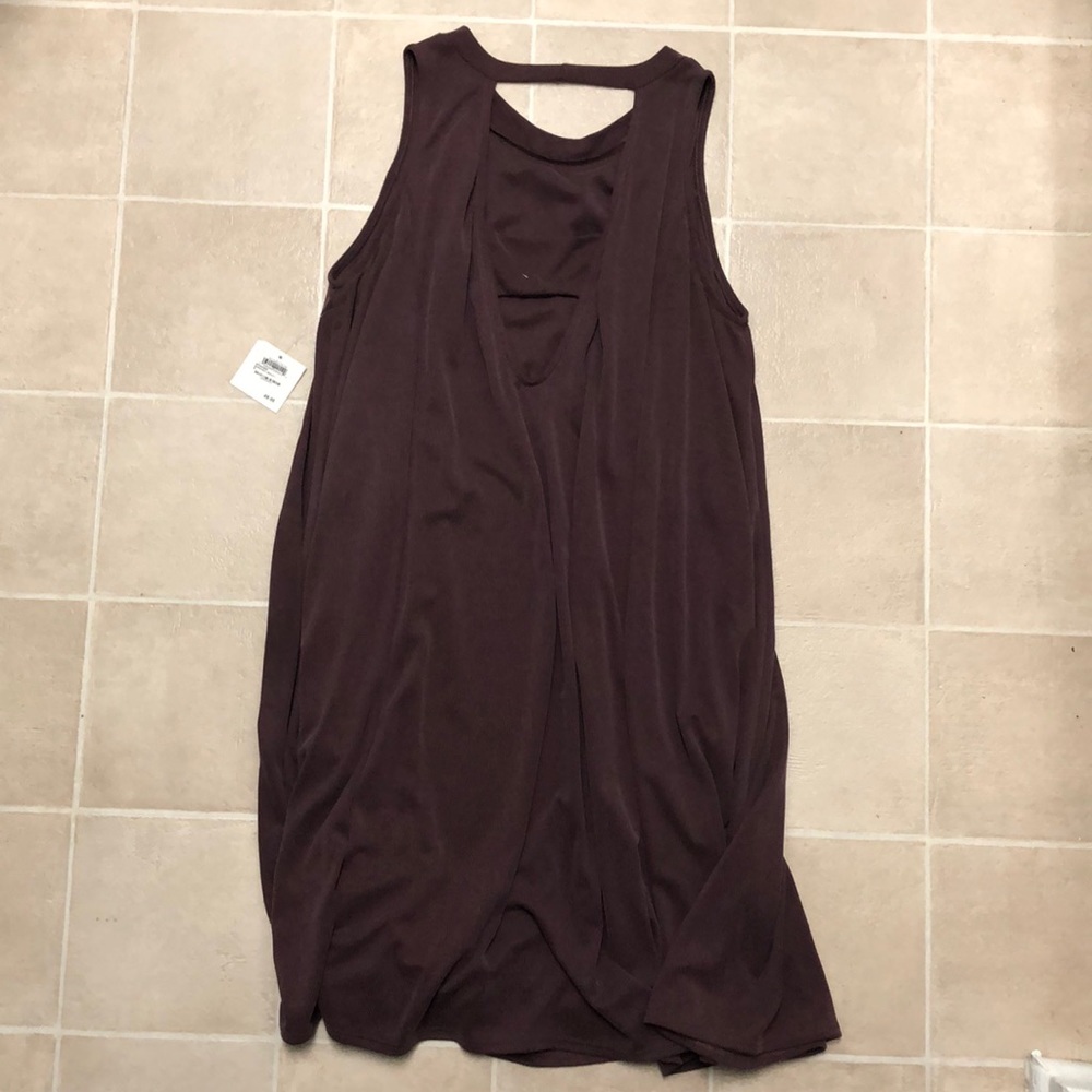 Matron, low cut dress